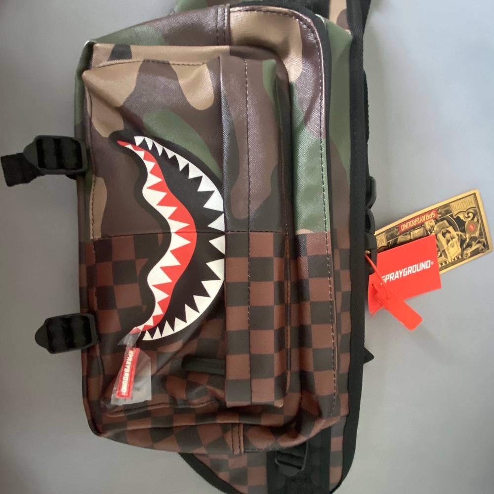 Spray ground crossbody/waist bag